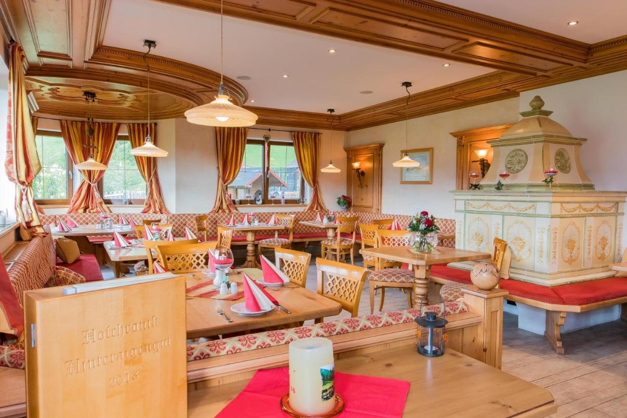Landhotel Hinteraigengut Флахау Екстер'єр фото